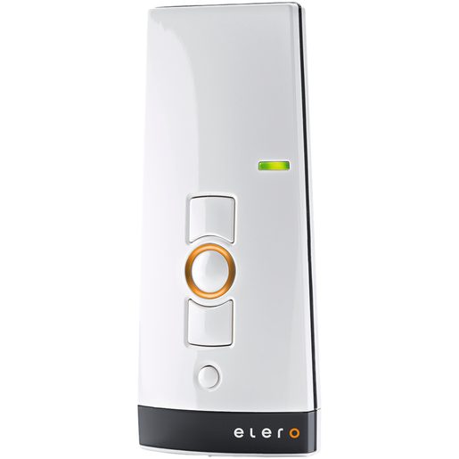 Elero Handsender ProLine LumeroTel 2, 1 Kanal (Farbe: weiss, Silber, Titan)